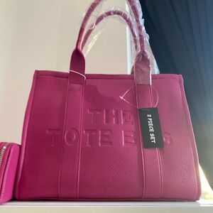 Pink Tote Bag